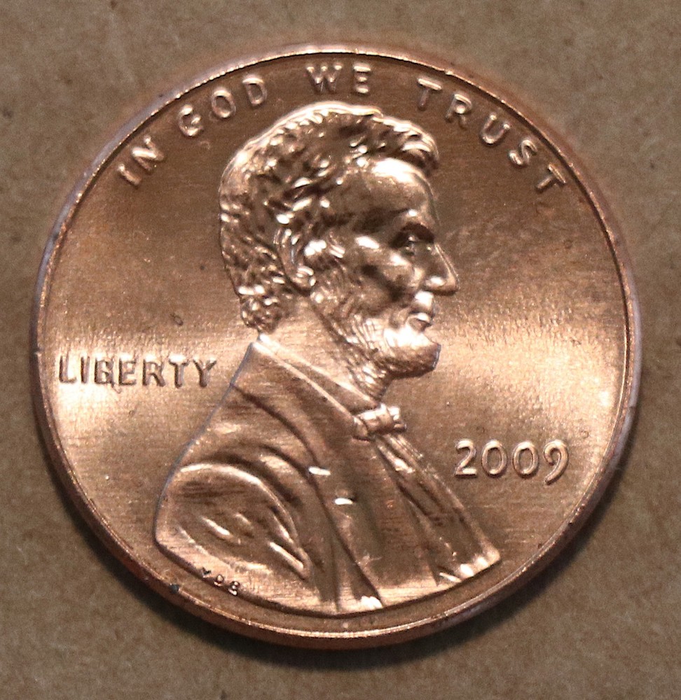 2009 Lincoln Bicentennial cent Professional Life BU
