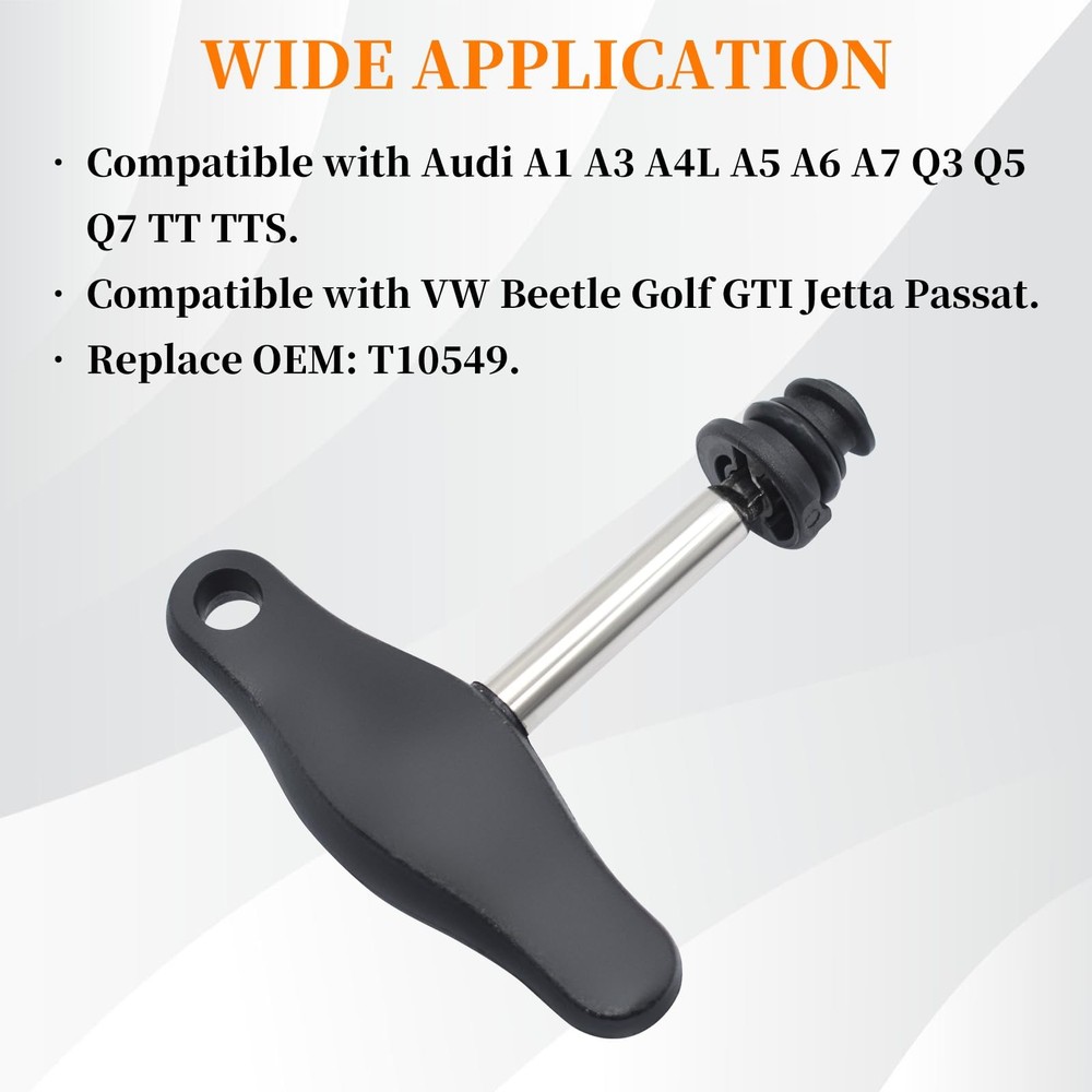 Yuesstloo Oil Drain Plug Screw Removal Installer Wrench Assembly Tool,...
