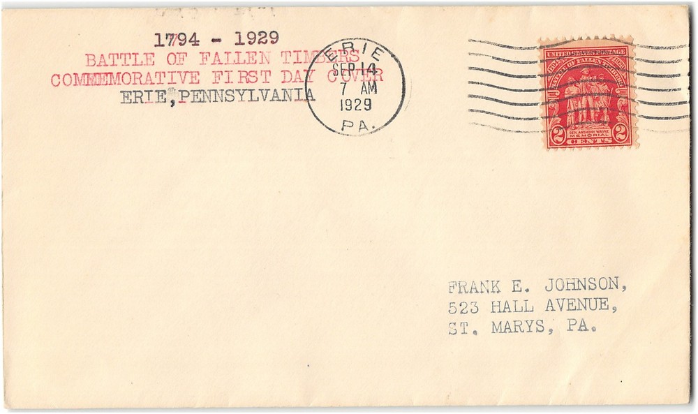 US #680 FDC, 1929