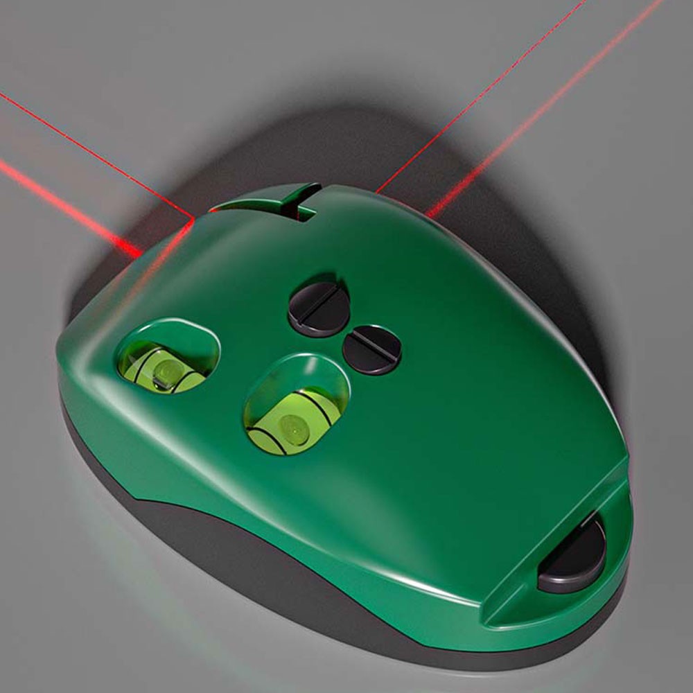 Mini 90° Laser Level Vertical Horizontal Laser Line Projection Measuring Tools
