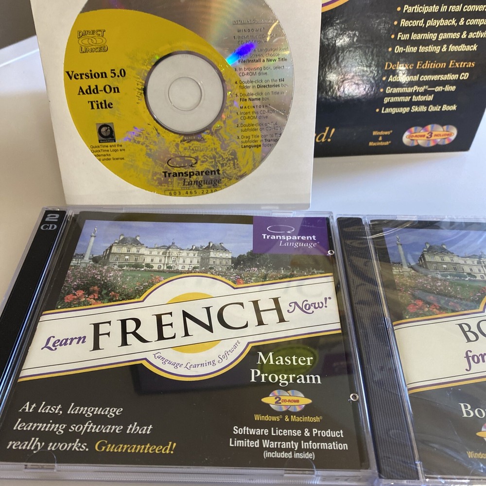 Learn French Now! : Revolutionary Language Learning Software (Windows / Mac) zav