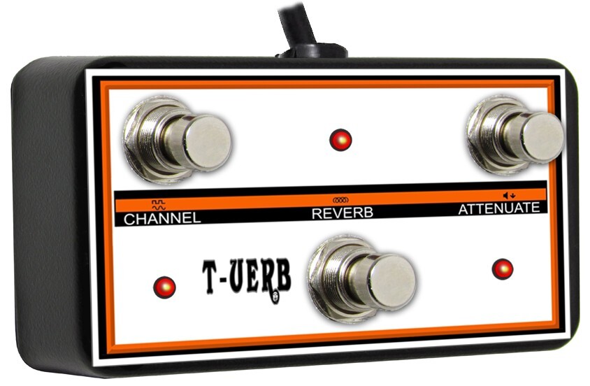 Switch Doctor - 3 Button Replacement Footswitch for Orange Thunderverb Amps