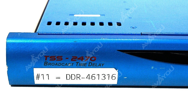 360 Systems TSS-2470 Broadcast Network Video Time Delay Server v5.08