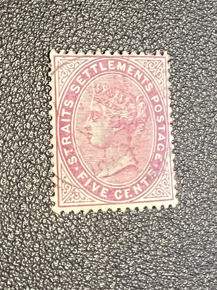 Straits Settlements stamp 47 used