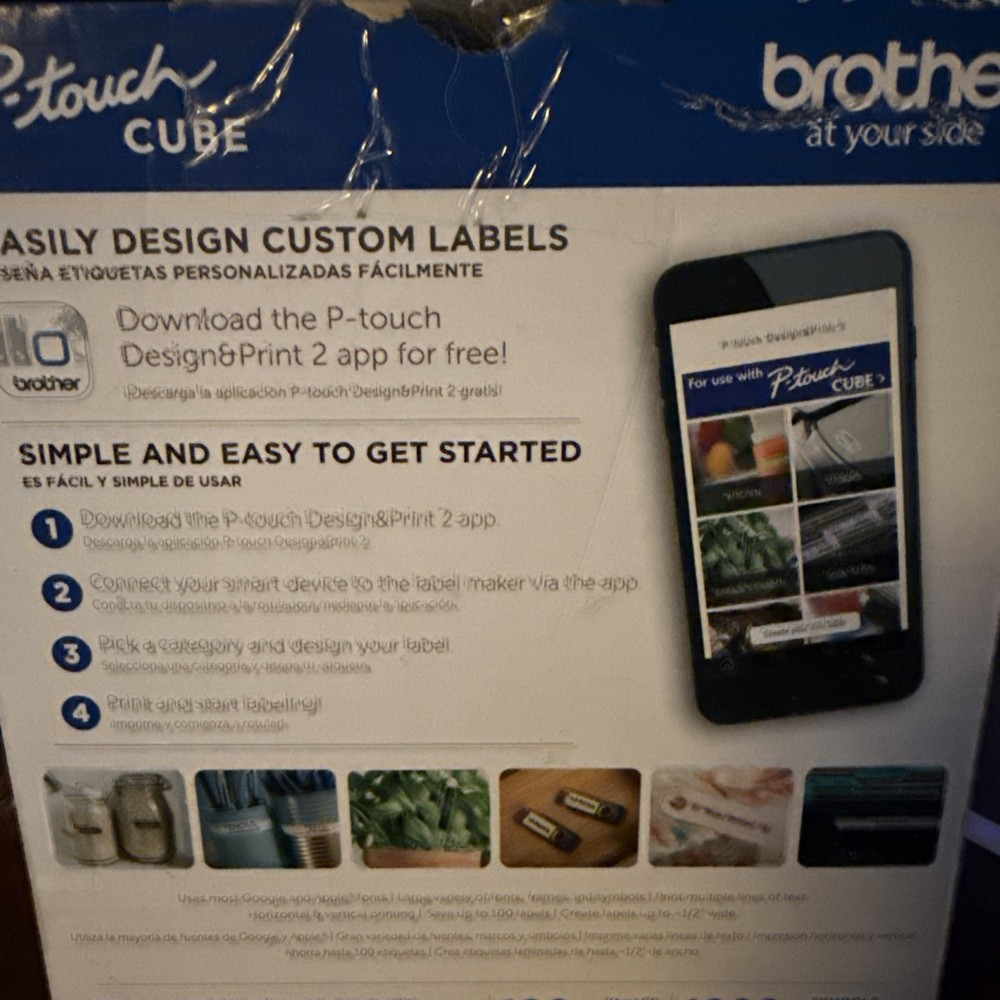 P-touch Cube Connected Label Maker