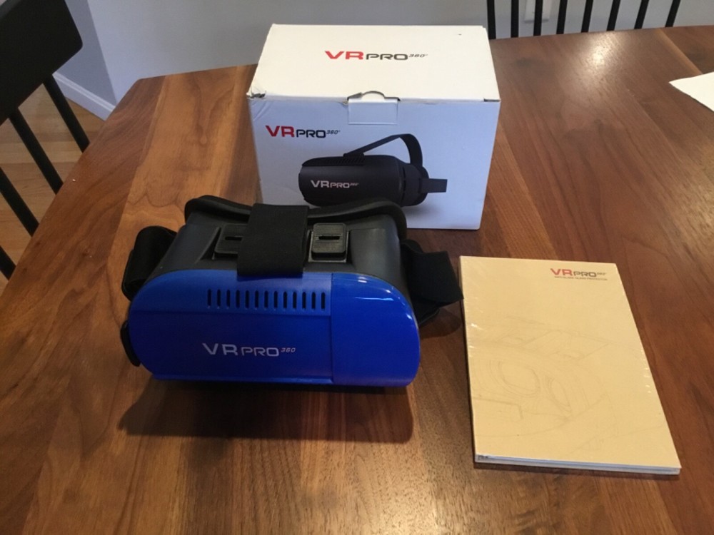 VRPRO 360 REALITY HEADSET. BLUE.