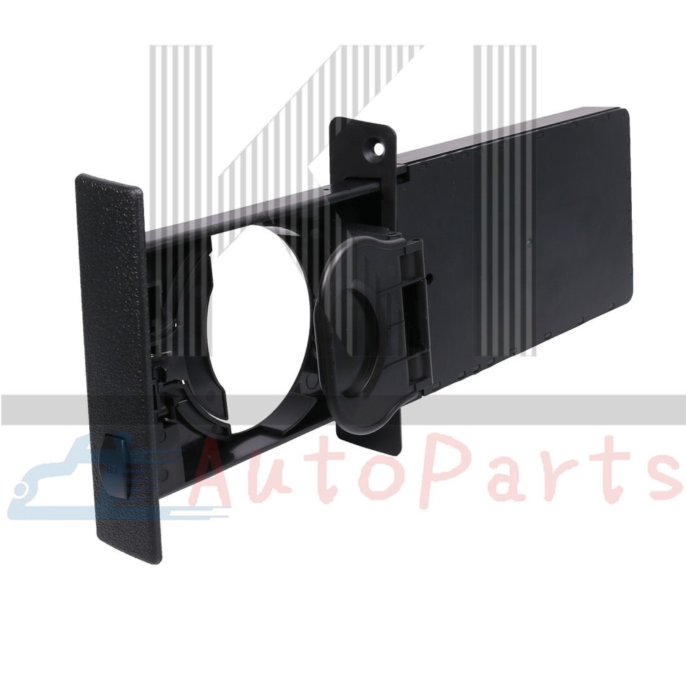 Front Pair Retractable Cup Holder Driver & Passenger Side For BMW 5-Series