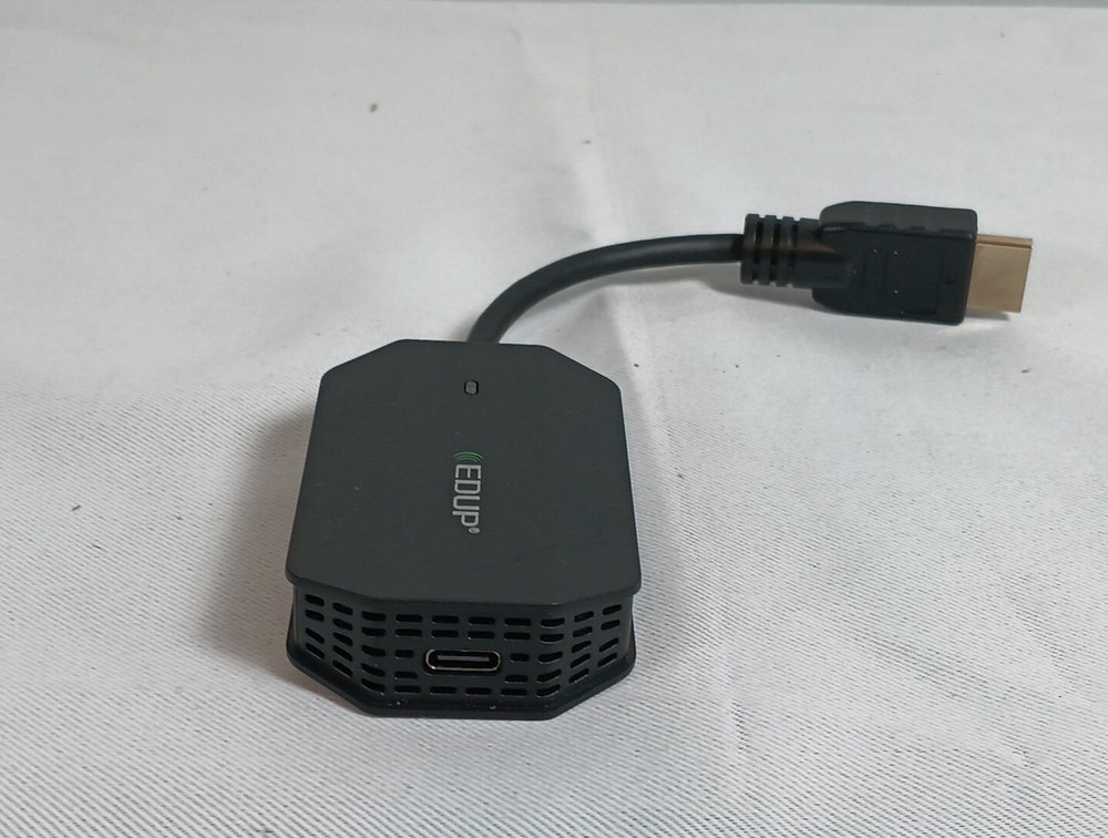 HDMI Transmitter & Receiver EDUP Wireless Long Range Replacement Only Pre-owned