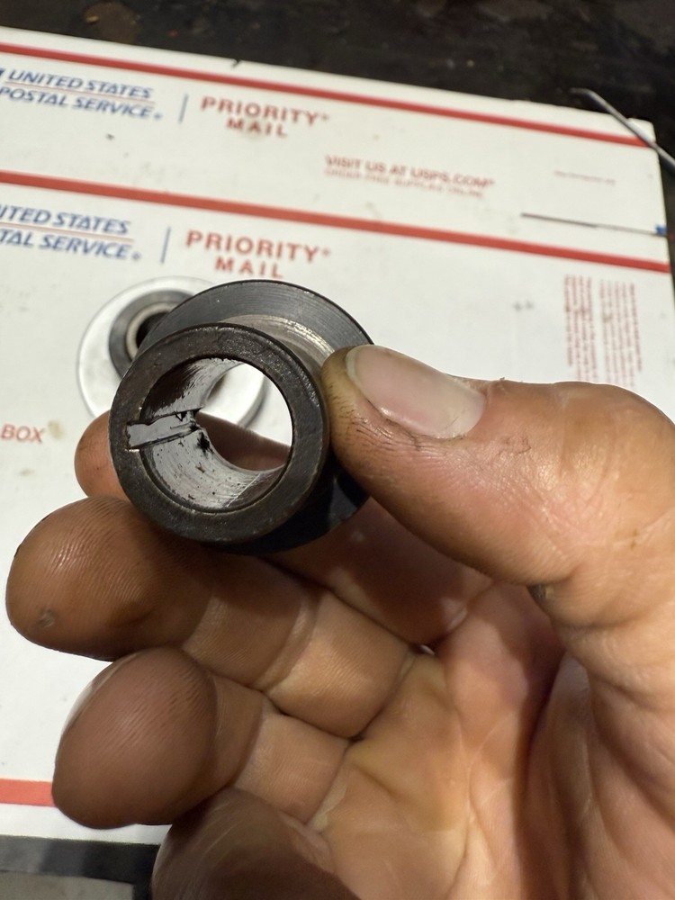 CNC Z axis shaft indexing head component