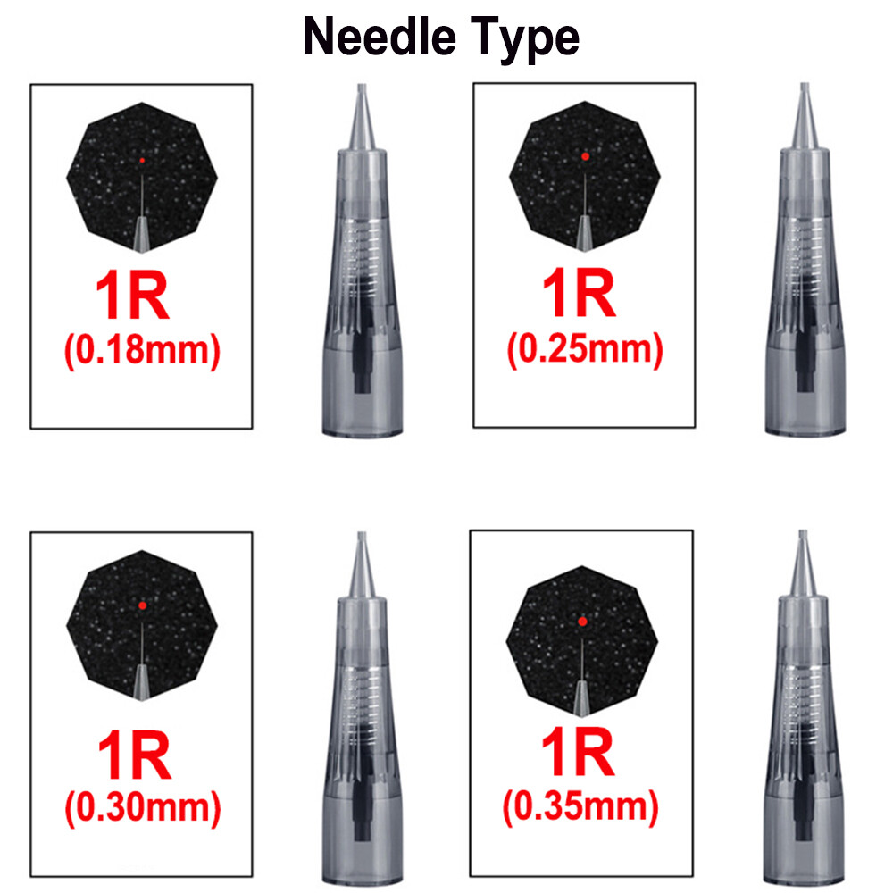 Permanent Makeup Cartridge Needles Disposable Tattoo Machine Needles Tips