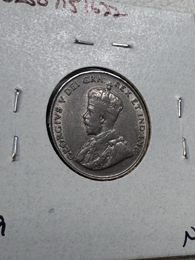 1922 Canada 5 Cents