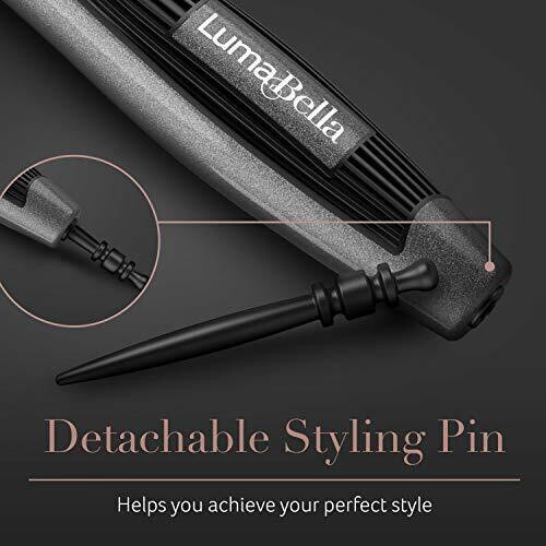 LumaBella Cushion Brush with Keratin Micro-Conditioners & Ionic Bristles