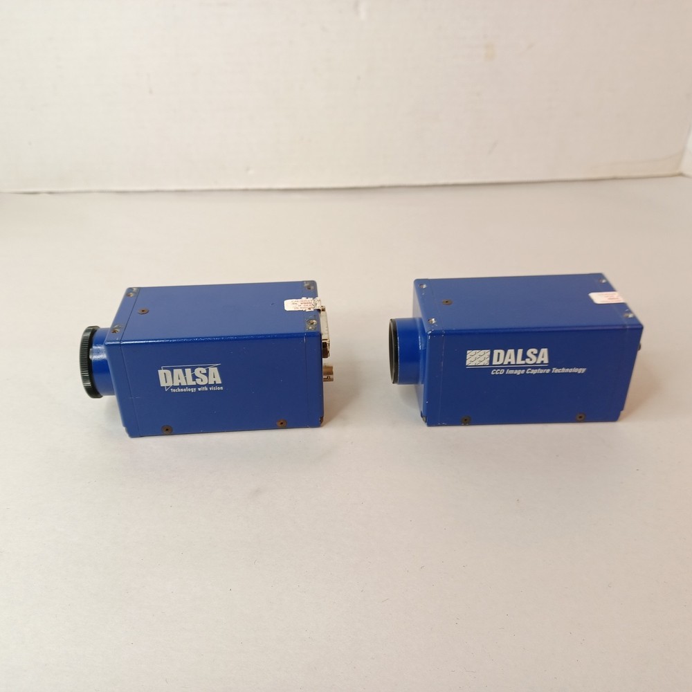 2 Dalsa Digital CCD Line Scan Camera SP-14-01K40 And SP-14-01K40-11E Untested