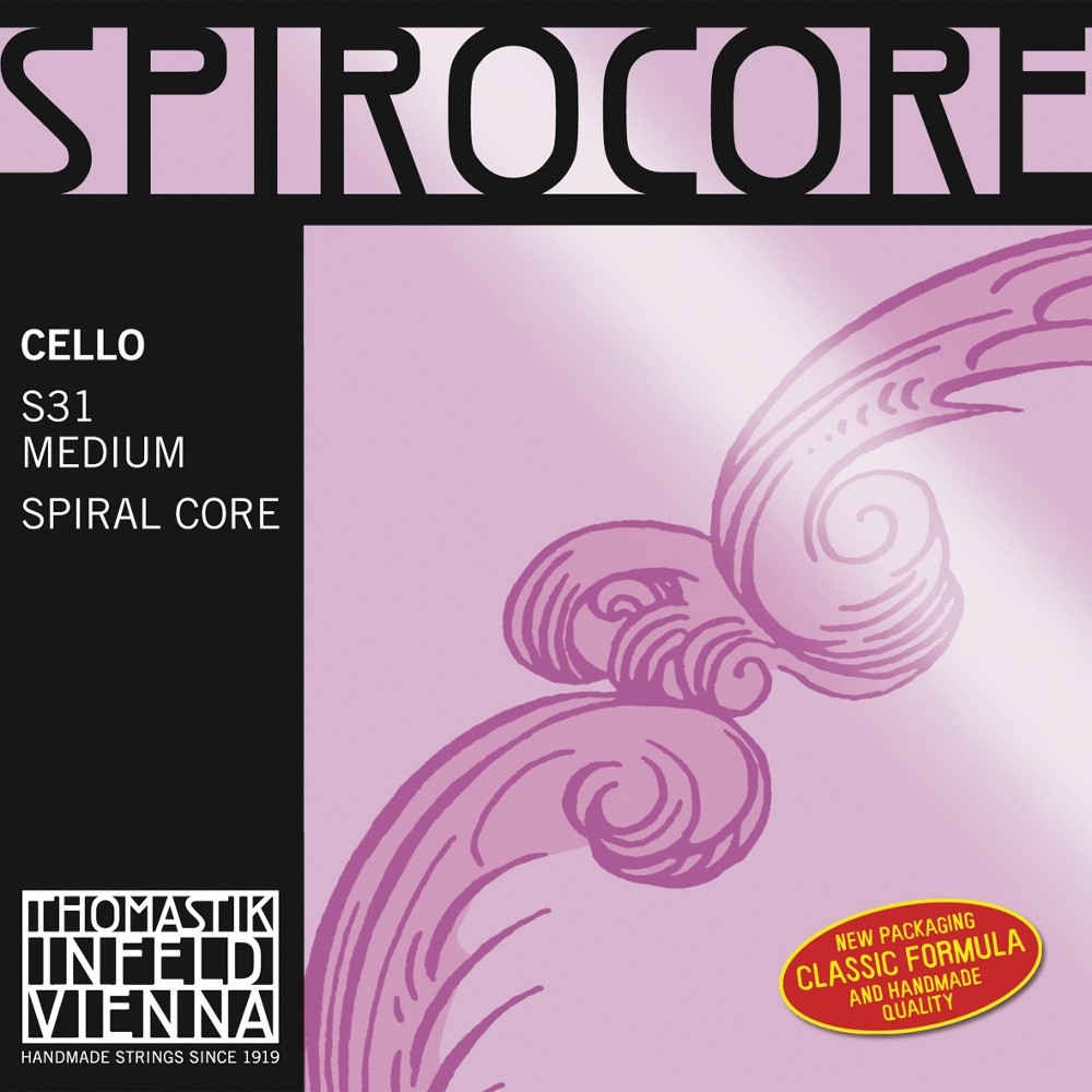 Thomastik Spirocore 4/4 Size Cello Strings 4/4 A String