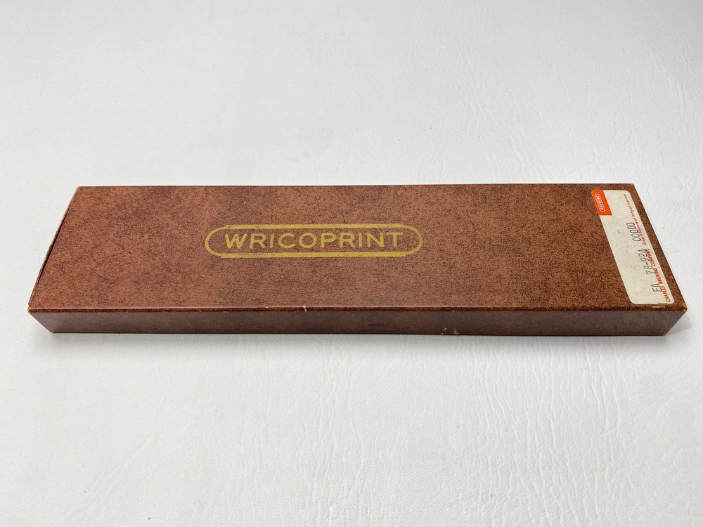 NOS Wricoprint Lettering Guide Model NV14 Drafting Set Engineering