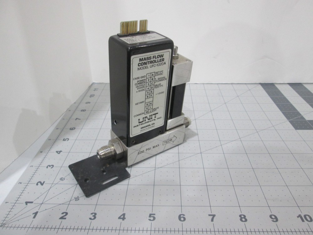 Unit, UFC-1020, Mass Flow Controller, O2, 10 SLPM, Used