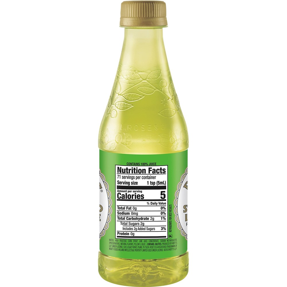 Rose's Sweetened Lime Juice