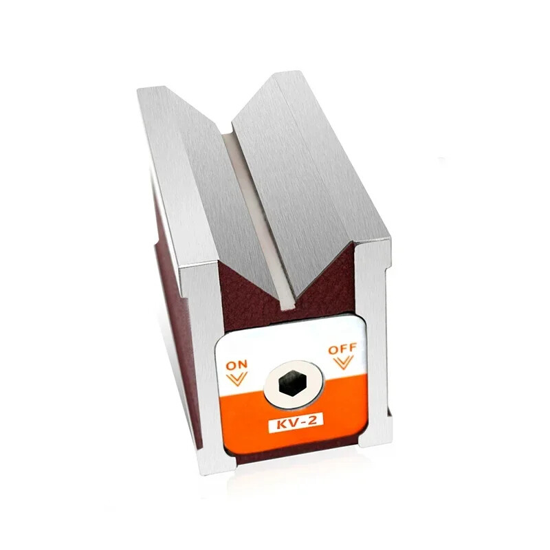 KV-2 Magnetic Triangular Table Right Angle Magnetic Base Laser Machine V Type