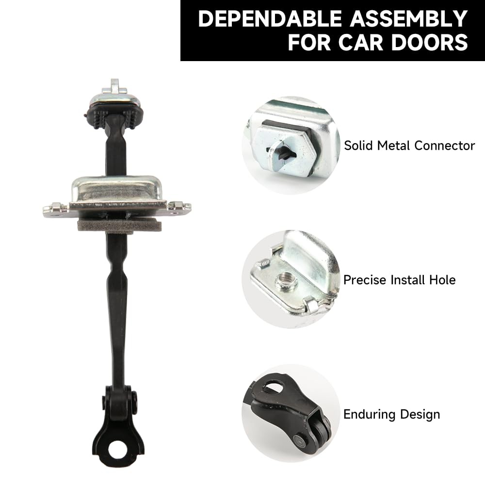 Front Left Driver Side Door Check Strap Limiter Stopper Door Check Arm Assemb...