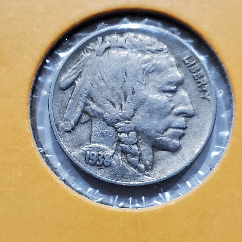 1938-D/D BUFFALO NICKEL #103