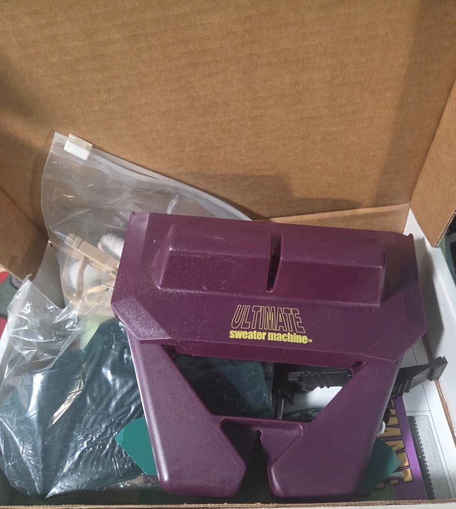 Bond Ultimate Sweater Machine + Row Counter