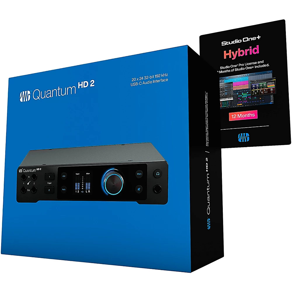 PreSonus Quantum HD2 20x24 Audio Interface