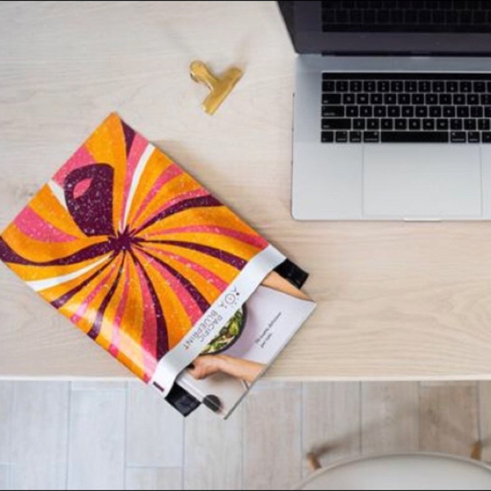 10x13 Rainbow Polymailers with Boho Vibes. 100.