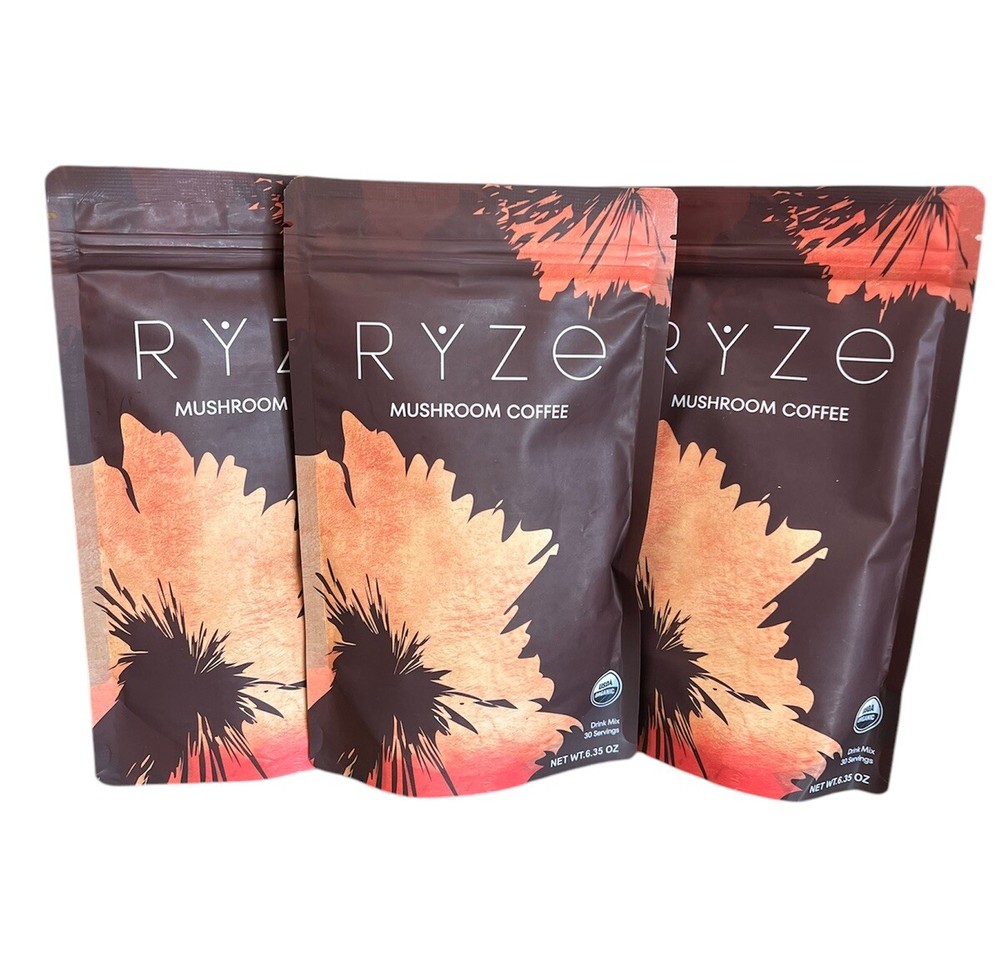 3 Pack Organic Mushroom Coffee 100% Authentic FREE SHIPPING