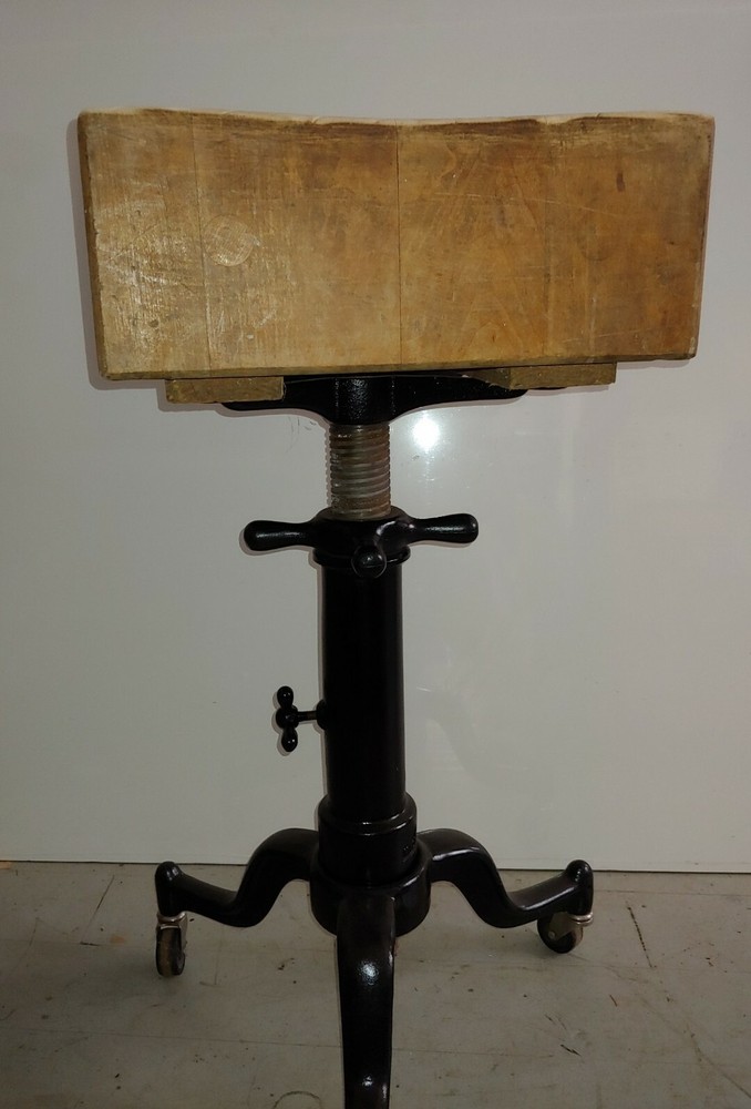 Antique Satellite adjustable typewriter table