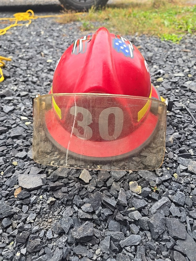 Retired Fire Fighter Helmet