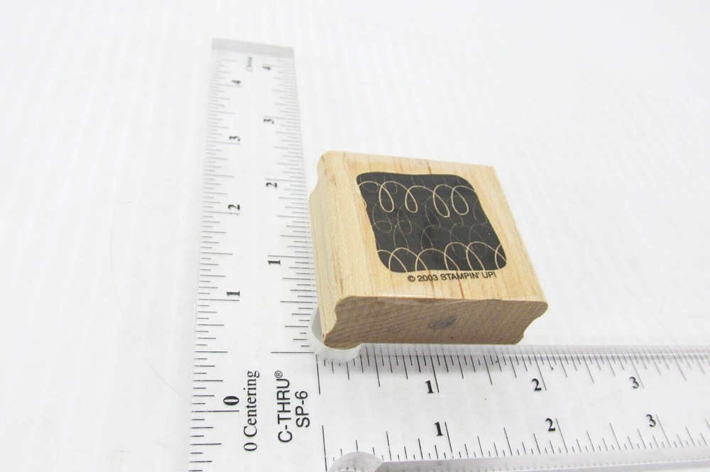 Loop Da Loop Rubber Stamp - Stamp Set B156