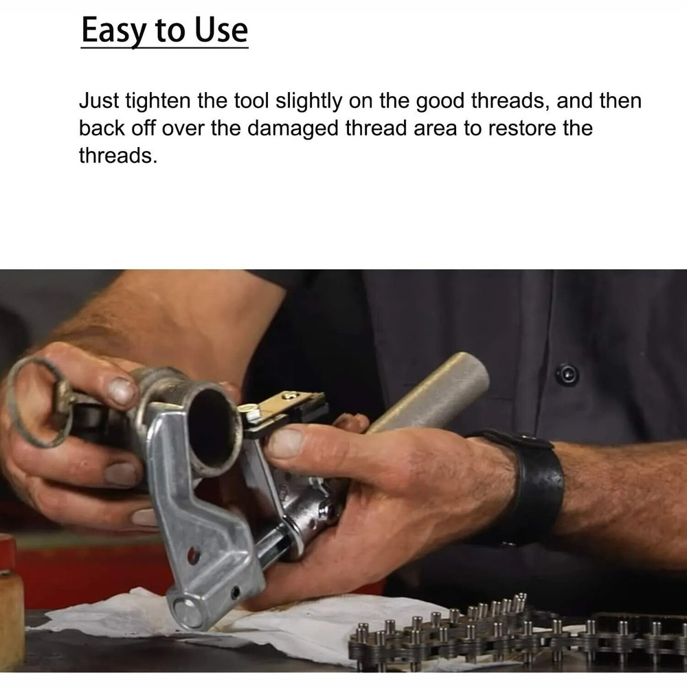 Universal Outside Thread Chaser OTC7402 External Thread Repair Tool 7402