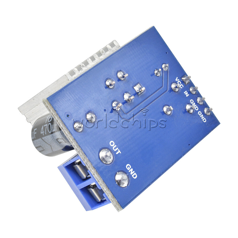 2PCS 6V-12V Single Power Supply TDA2030A TDA2030 Audio Amplifier Board Module