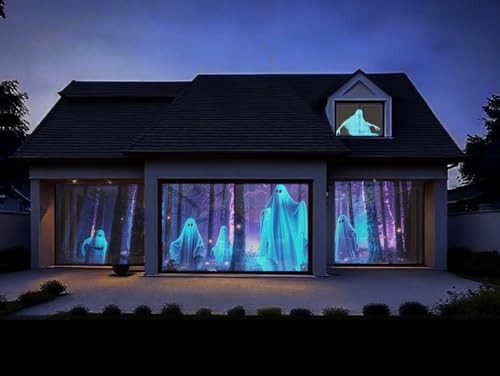Holographic Rear Projection Screen - Portable Foldable Double-Sided 100 Inch