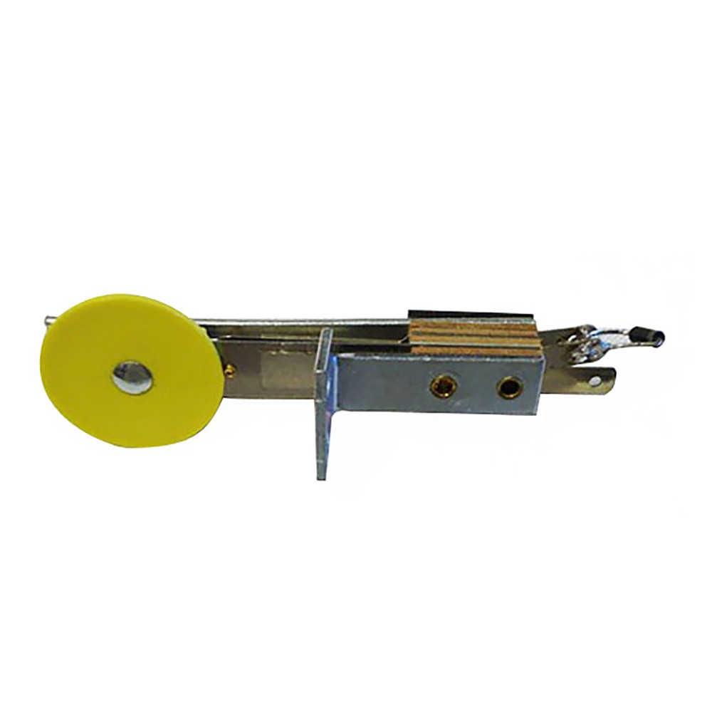 Williams Bally Pinball Machine Round Target with Switch - Front Mount - Yellow