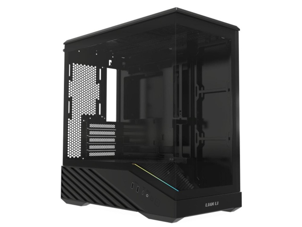 Lian Li VECTOR V100 MINI Micro Form Factor Compact PC Case, Panoramic Tempered G