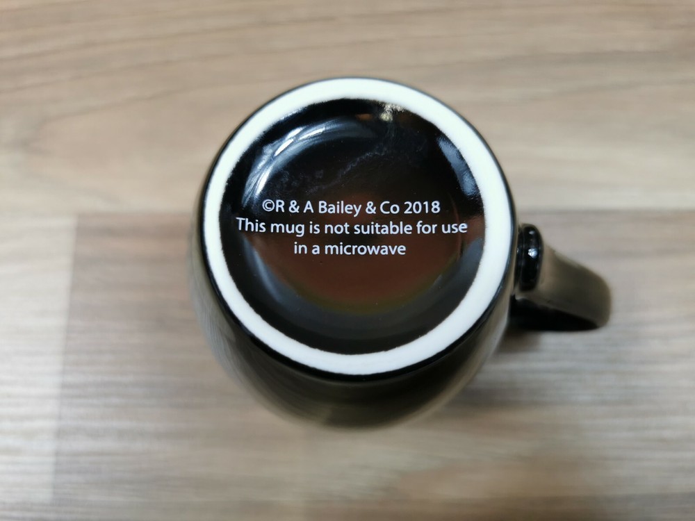 Baileys Irish Cream Black Ceramic Coffee / Tea Mug / Cup