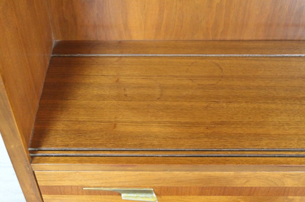 Mid-Century Vintage American Walnut Bookcase
