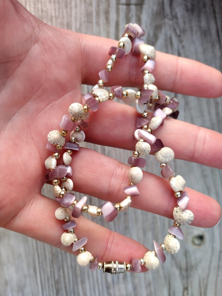 Vintage shell necklace