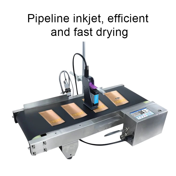 Automatic Pagination Inkjet Printer Prints Production Date and Batch Numbe