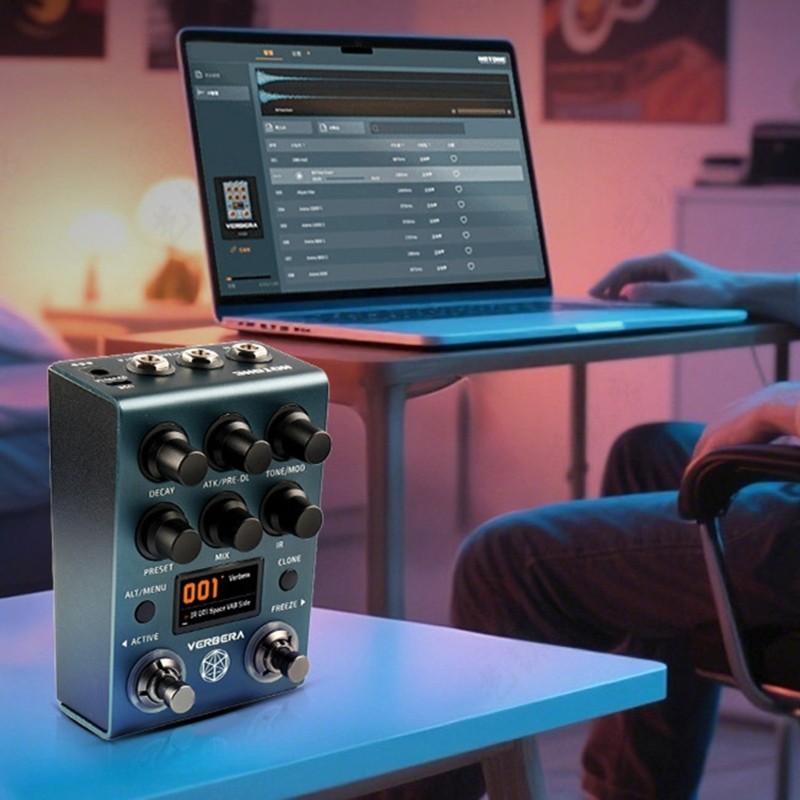 Professional Multiple Effects Guitar Pedal Adjustable Parameters Distortion