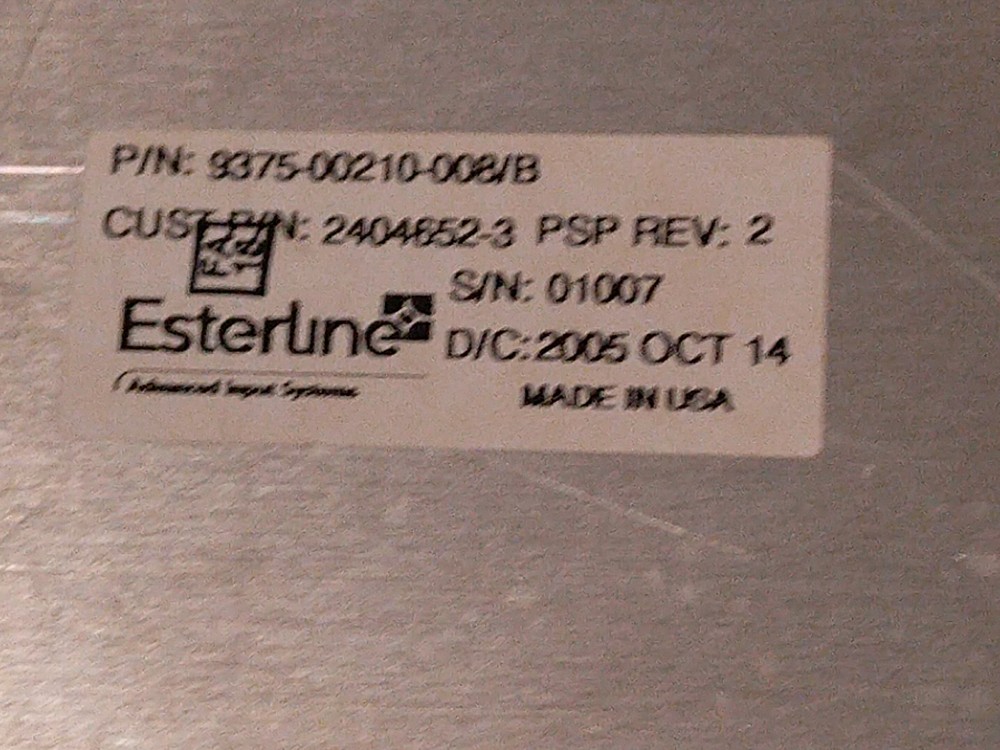 #2404652-3 Upper Operator Panel LCD Screen for GE LOGIQ 9 Ultrasound System