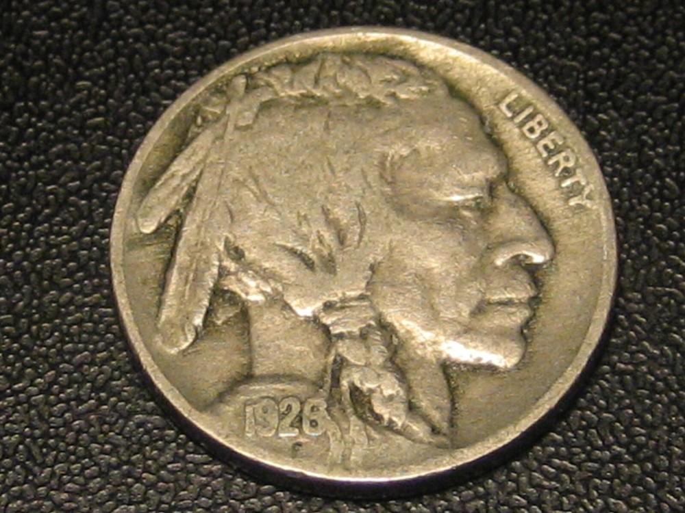 1926-P Buffalo Nickel VF