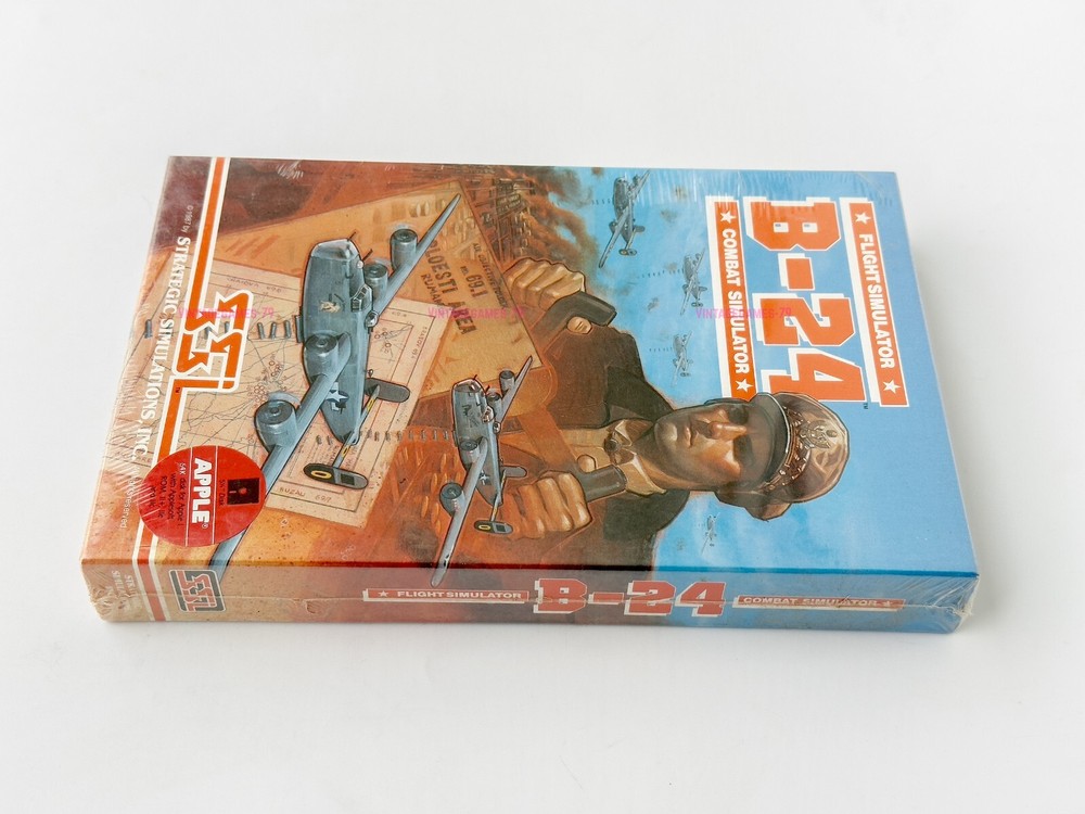 B-24 Combat Simulator - SSI - 1987 / Apple II - Sealed