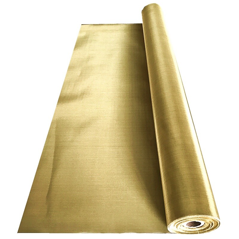 Pure Brass Mesh Dense Filter Woven Wire Screen Net EMF Shielding DIY Craft Art