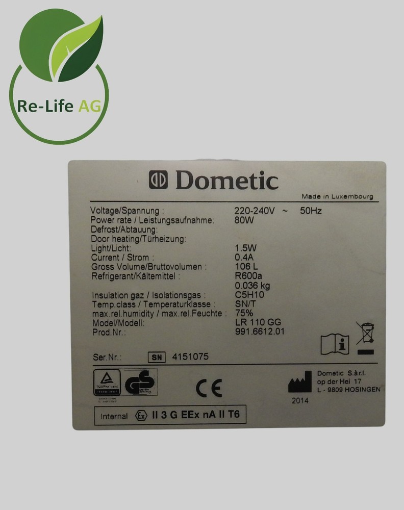 Dometic LR 110 GG Refrigerator