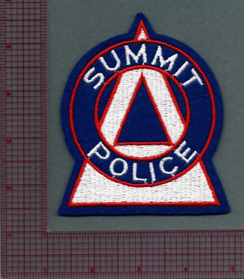 Summit Illinois Police Patch - Felt