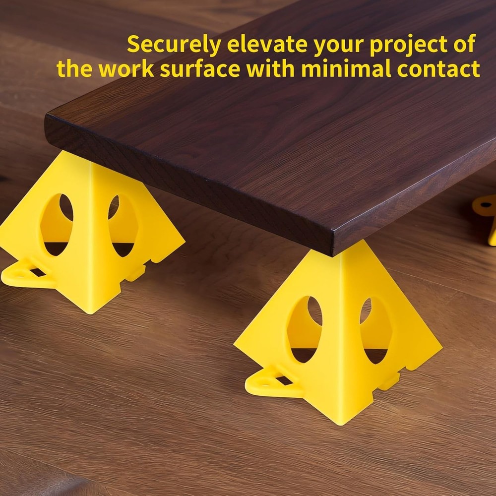 Triangular Paint Stands: 36 Mini Cone Supports for Effortless Painting Projects