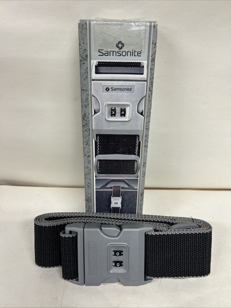 Samsonite 2277GY Luggage Strap Lock  NEW