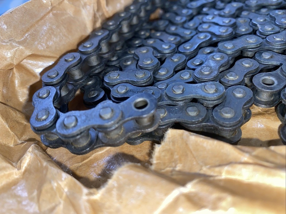 Number # 35 RIV HKK Roller Chain 10 Feet 320 links Solid Bushing/Roller